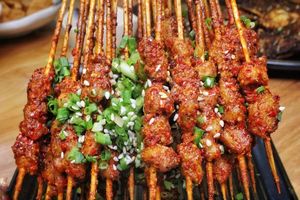 猪肉串 羊肉串 烧烤配方 肉串腌制秘方 室内外烧烤技术小吃配方